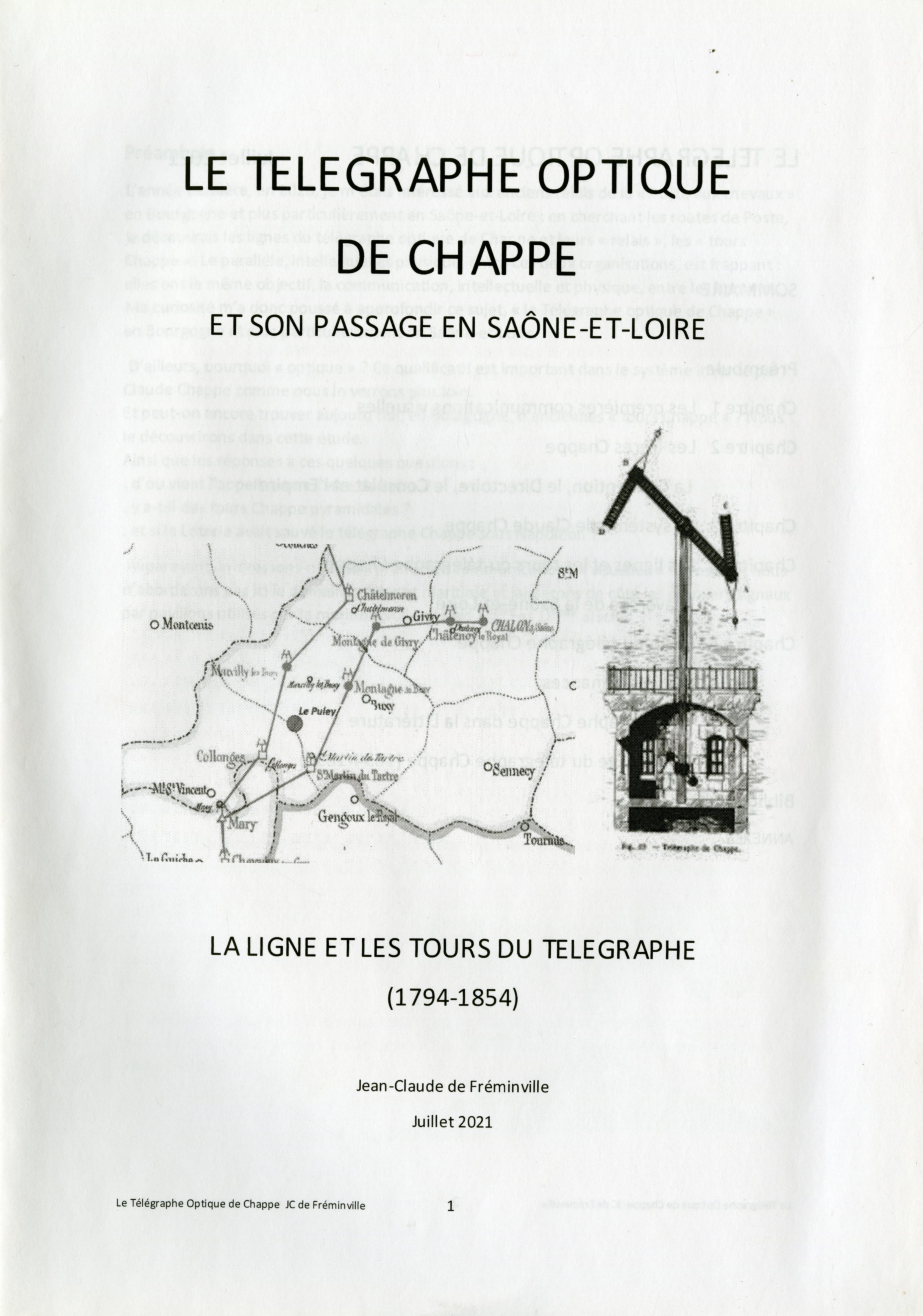 Le T L Graphe Optique De Chappe